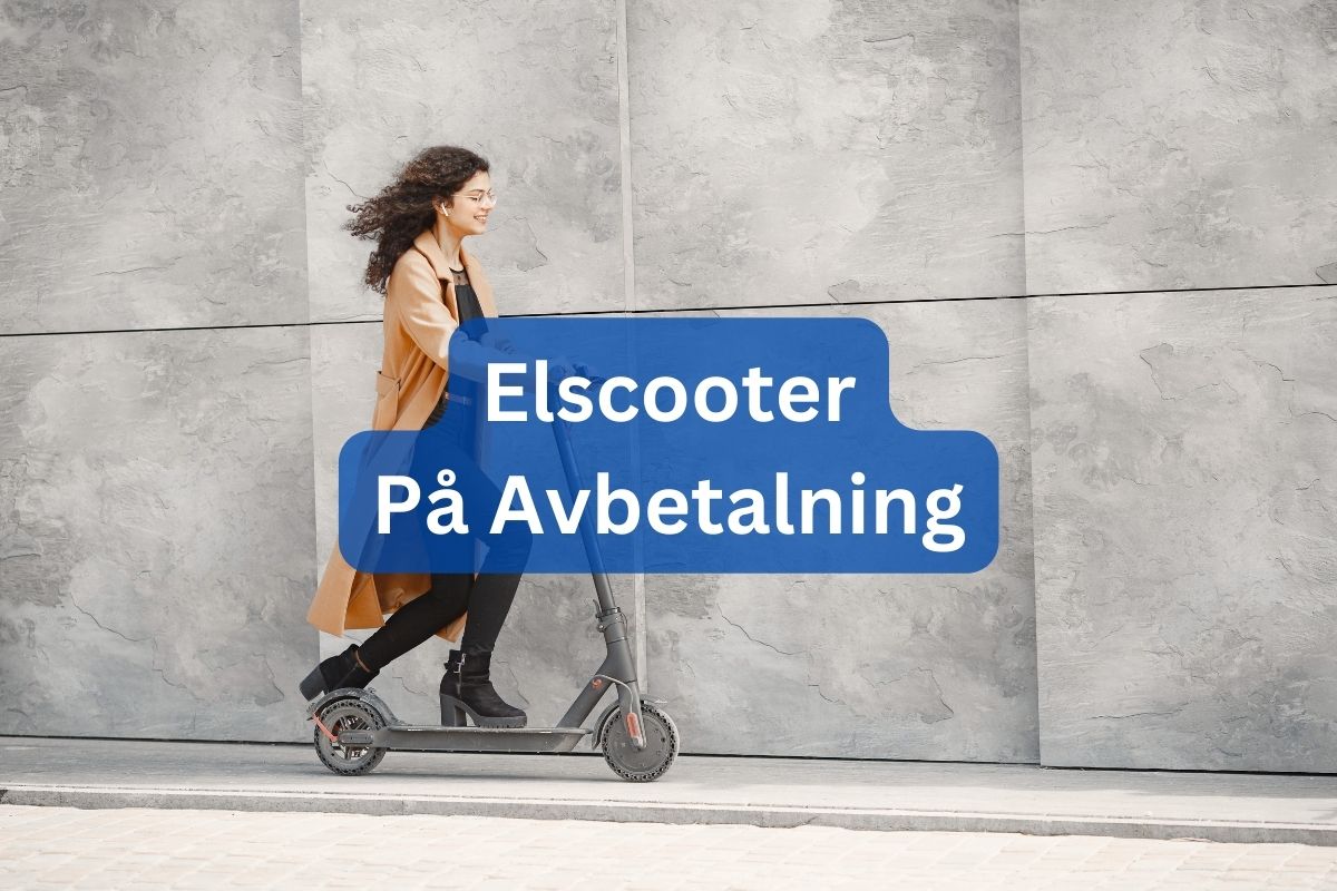 Elscooter på avbetalning