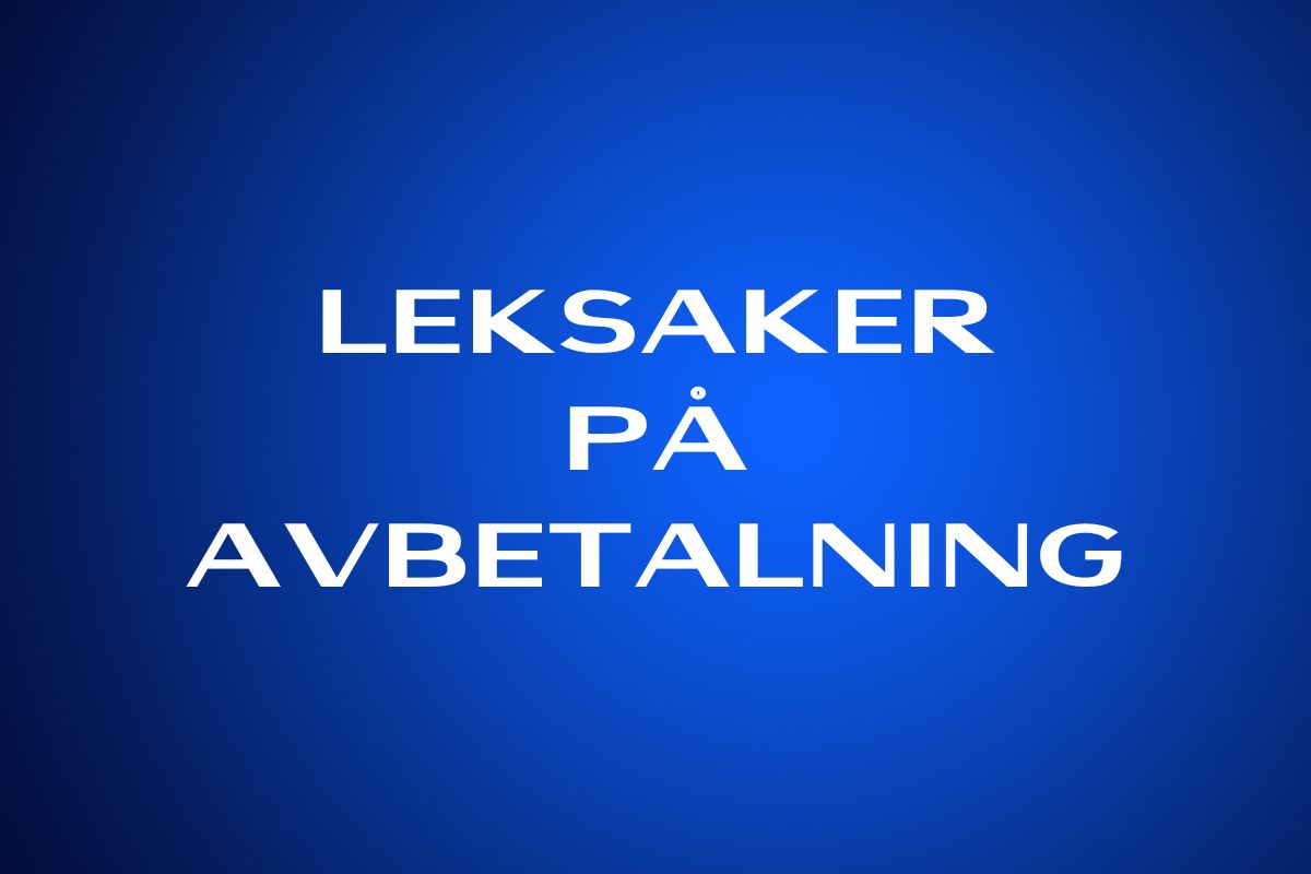 Leksaker på avbetalning