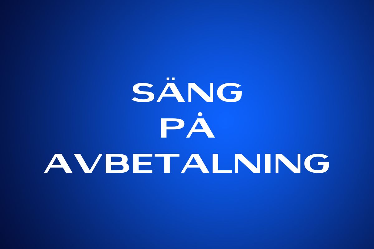 Säng på avbetalning