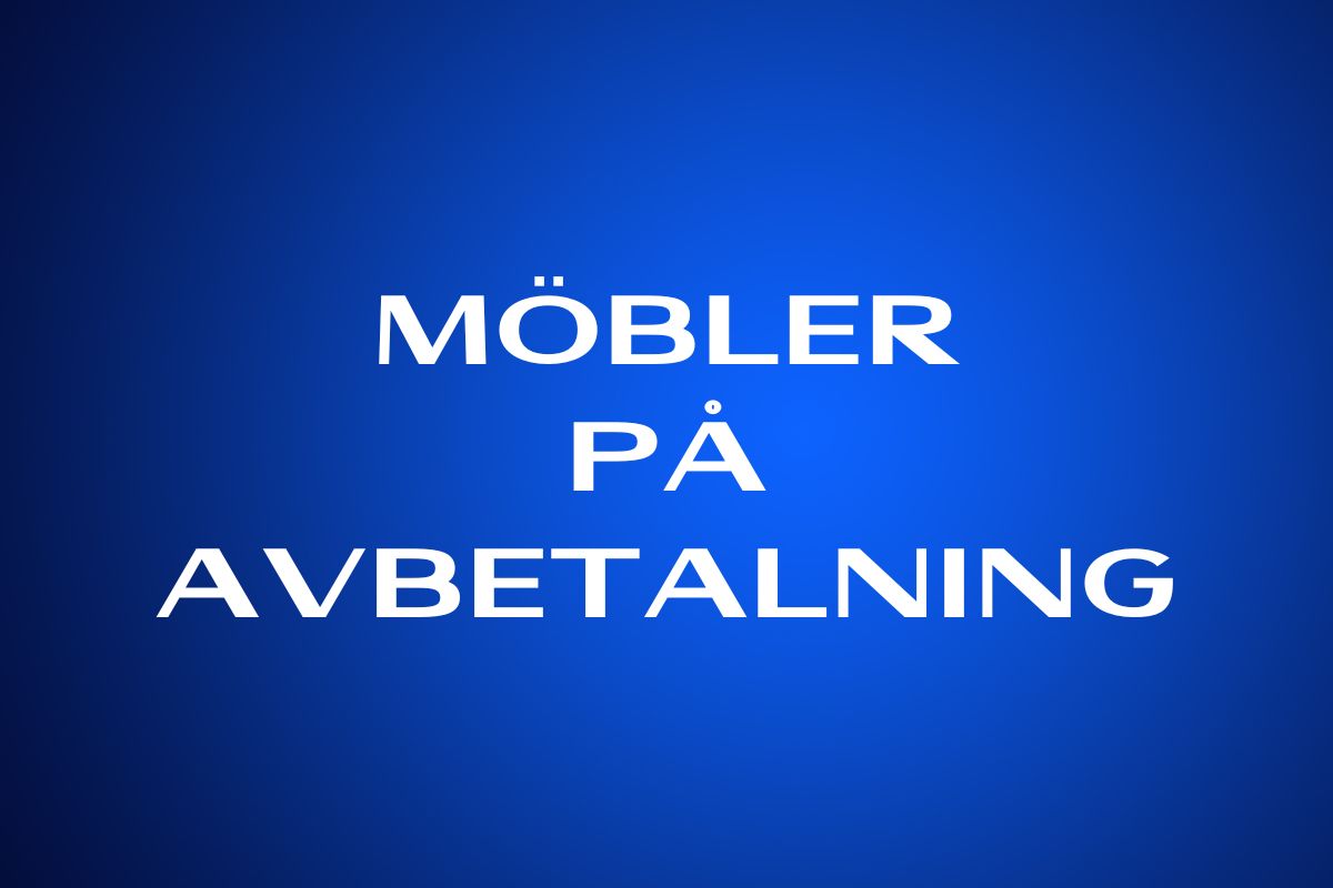 möbler på avbetalning