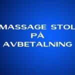Massage stol på avbetalning