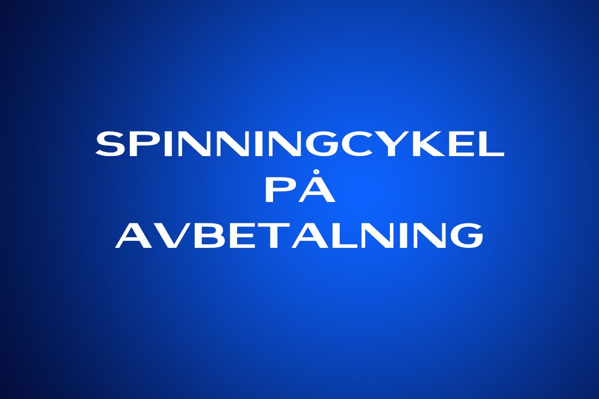 Spinningcykel på avbetalning