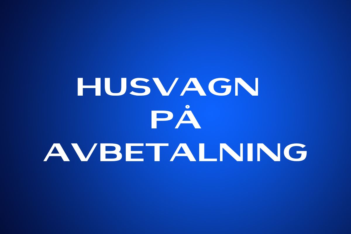 Husvagn på avbetalning